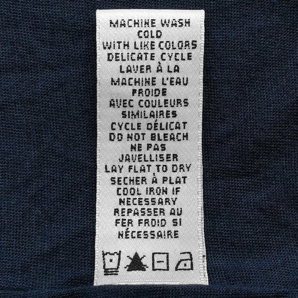 New MAX STUDIO Navy Blue Textured Jersey Skirt XS - Picture 7 of 8